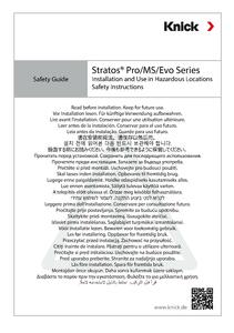Safety Guide - Stratos Evo