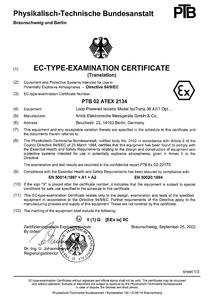 EC-Type-Examination Certificate - IsoTrans 36/37