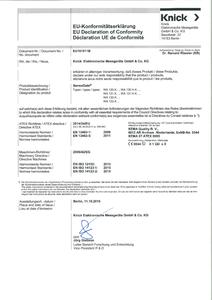 EU-Konformitätserklärung - WA 132 / WA 133 (M)