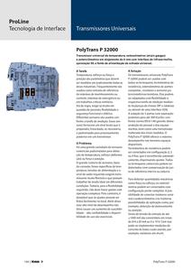 Extrato do Catálogo - PolyTrans P 32000