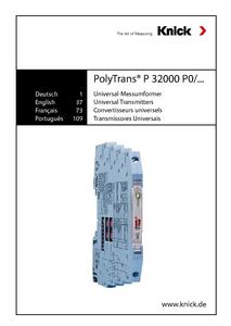 Manual - PolyTrans P32000