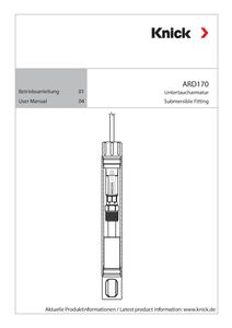 Betriebs- / Bedienungsanleitung - ARD 170