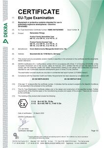 EC-Type-Examination Certificate - Ceramat WA 150 / WA 153