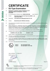 EC-Type-Examination Certificate - Uniclean 900