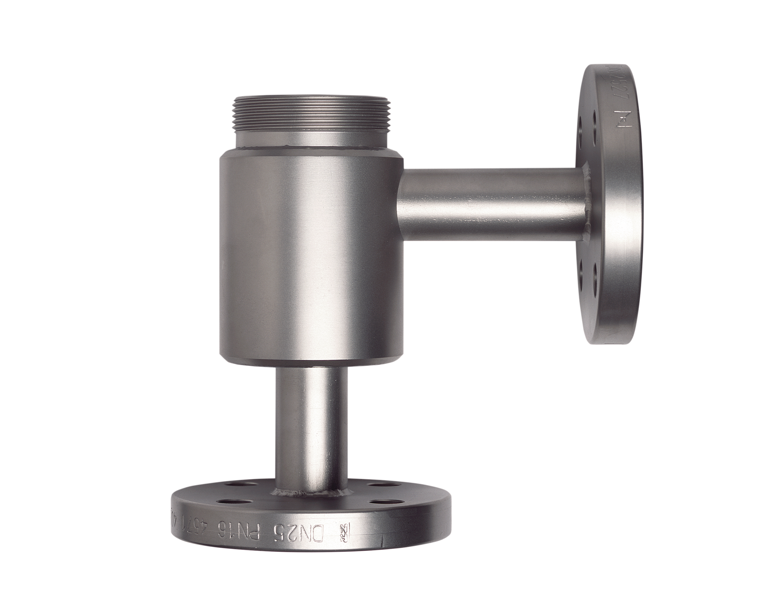 Portasondas de flujo continuo ARF210 | Modular| Acero inoxidable | Hasta tres sensores