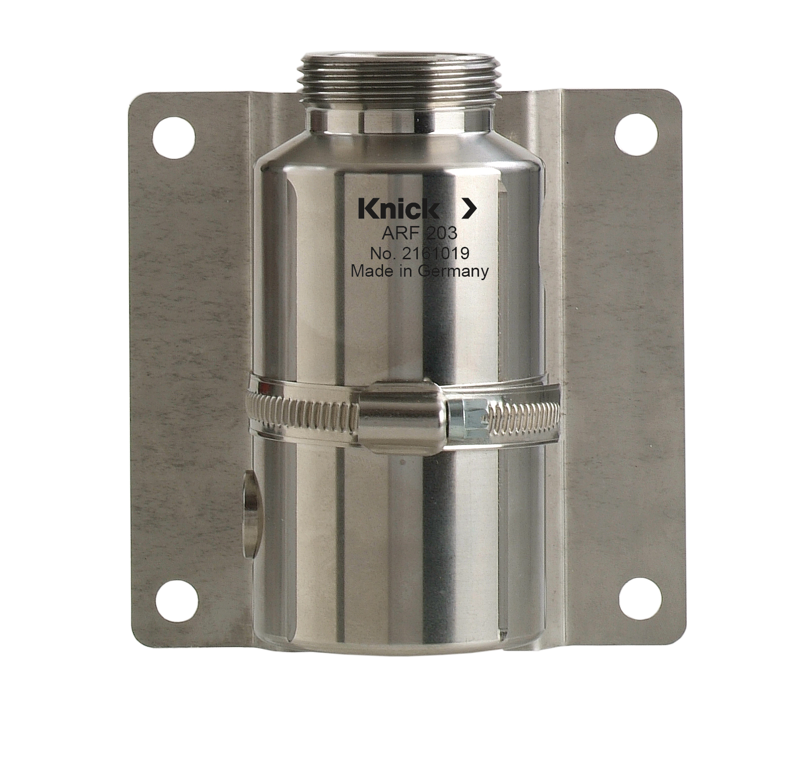 ARF203 Durchflussarmatur | Edelstahl oder Hastelloy C22 | Für Sensoren und Armaturen mit 25-mm-Ingold-Stutzen