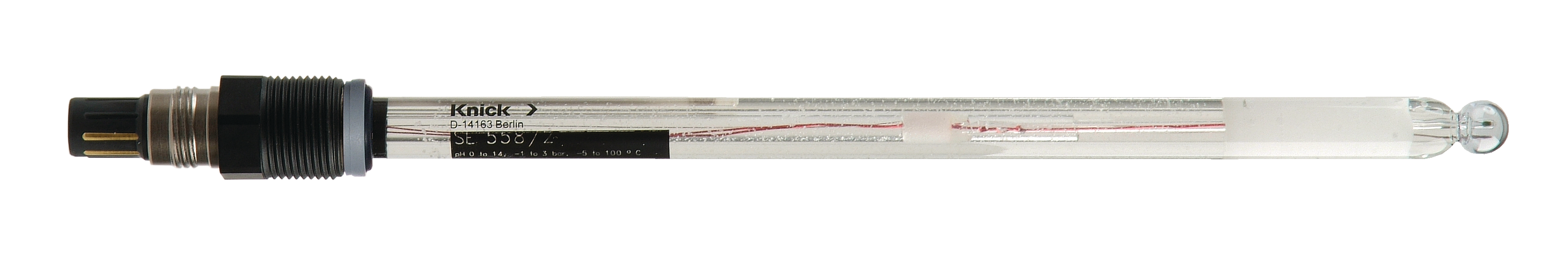 Sensor de pH SE558 | VP | 225 mm | Ex | Para agua ultrapura, agua y química de procesos