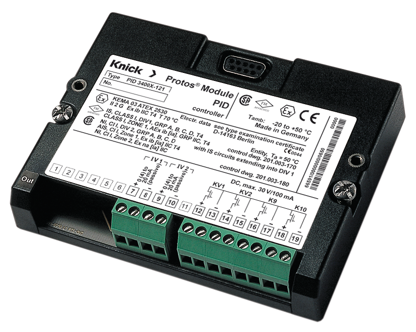 PID 3400-121 可配置控制器模块 | 用于 Protos | 模拟、数字或 PID 控制器 PID 3400-121 可配置控制器模块 | 用于 Protos | 模拟、数字或 PID 控制器
