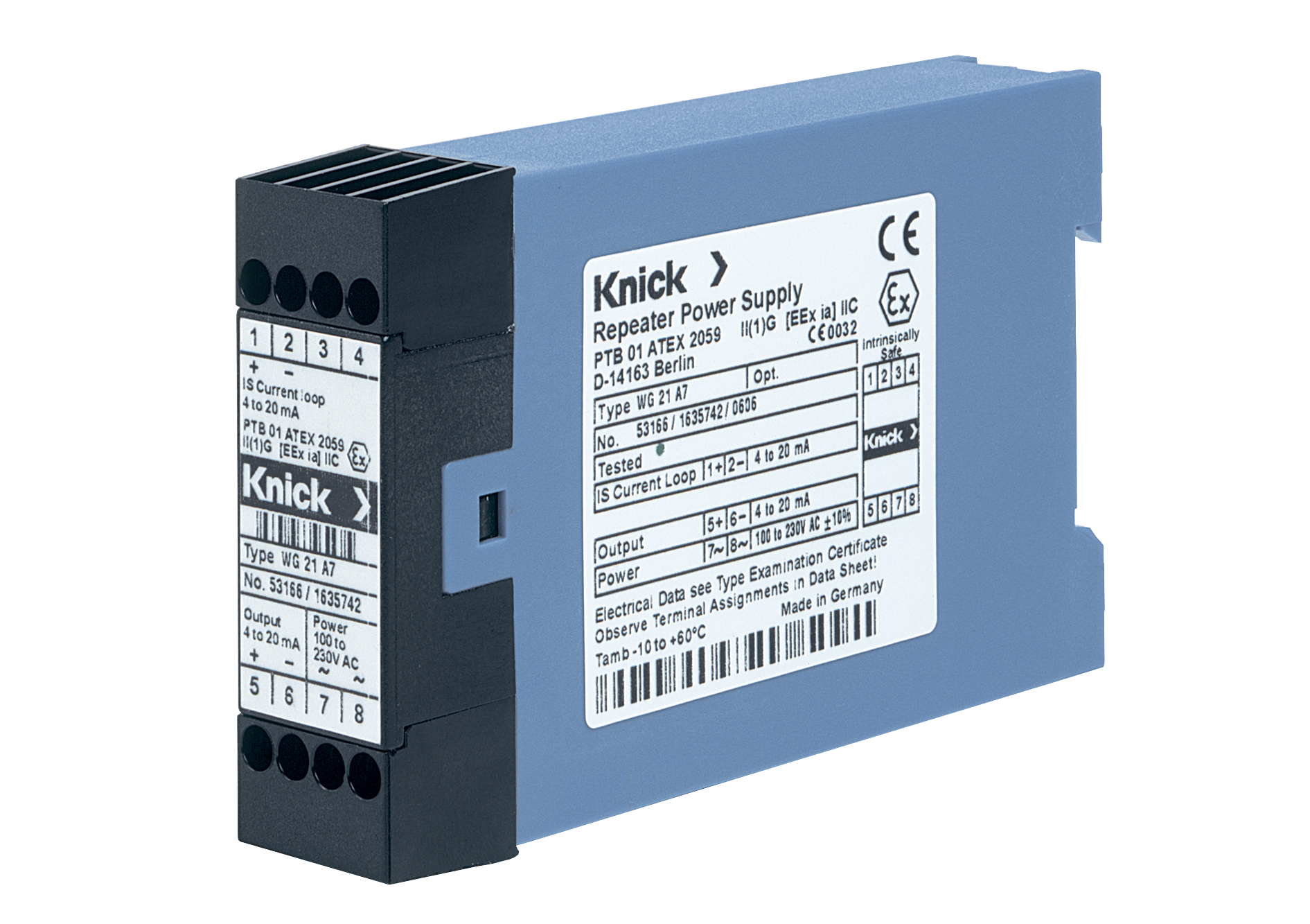 BL560 Repeater Power Supply | Input 4 … 20 mA | Isolation up
