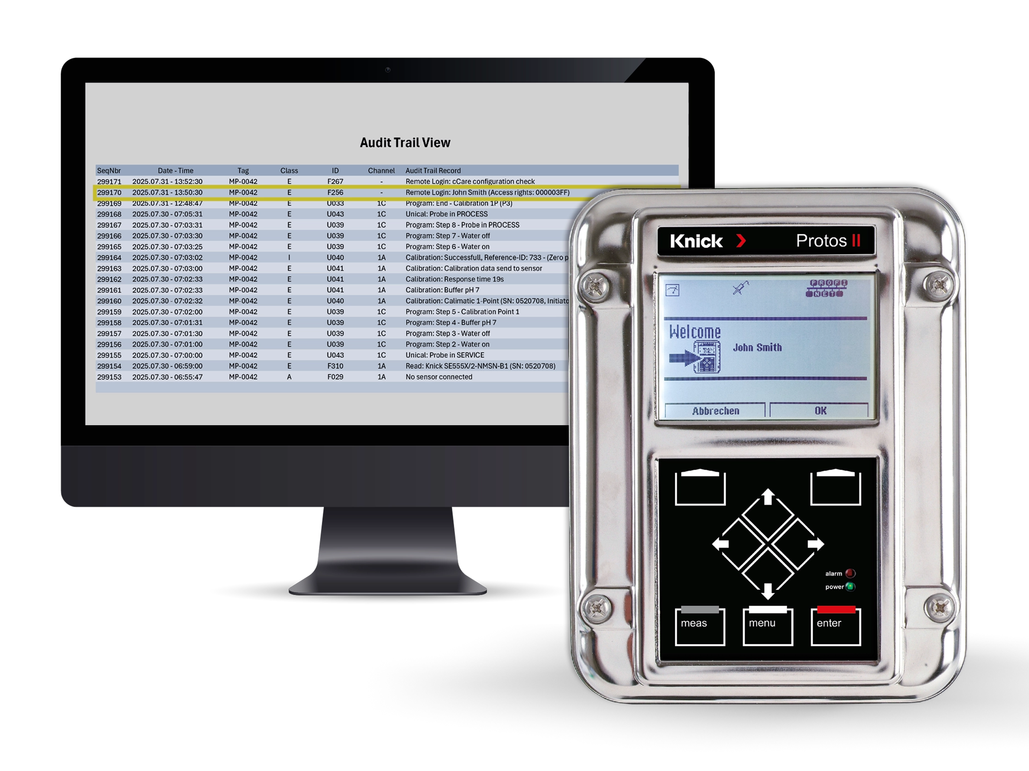 Protos II Audit Trail Function Extension