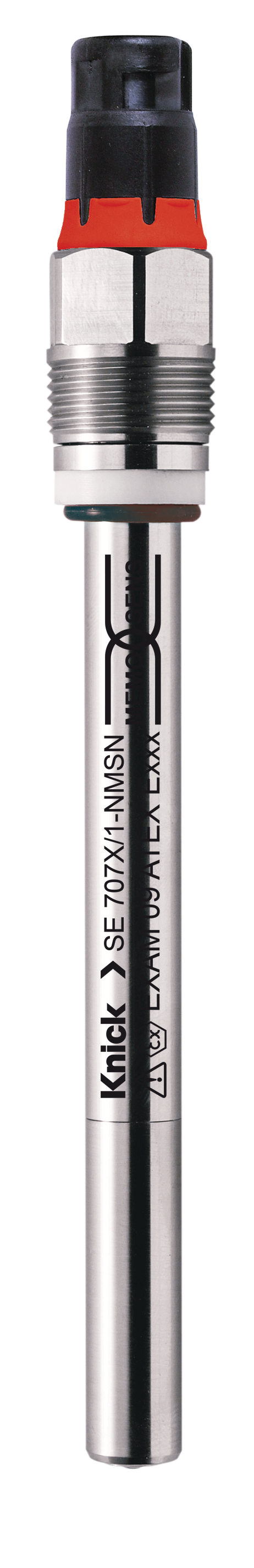 Sensor de oxígeno SE707 | Memosens | 120 mm | Ex | Rango de medición (resolución) 0 ... 50 mg/l (1 μg/l)
