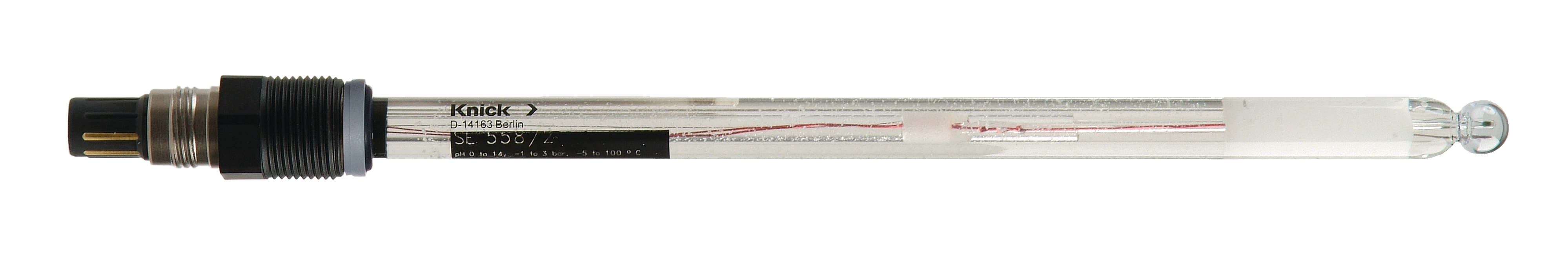 SE558 pH Sensor | VP | 225 mm | Ex | For ultrapure water, water and analytical chemistry