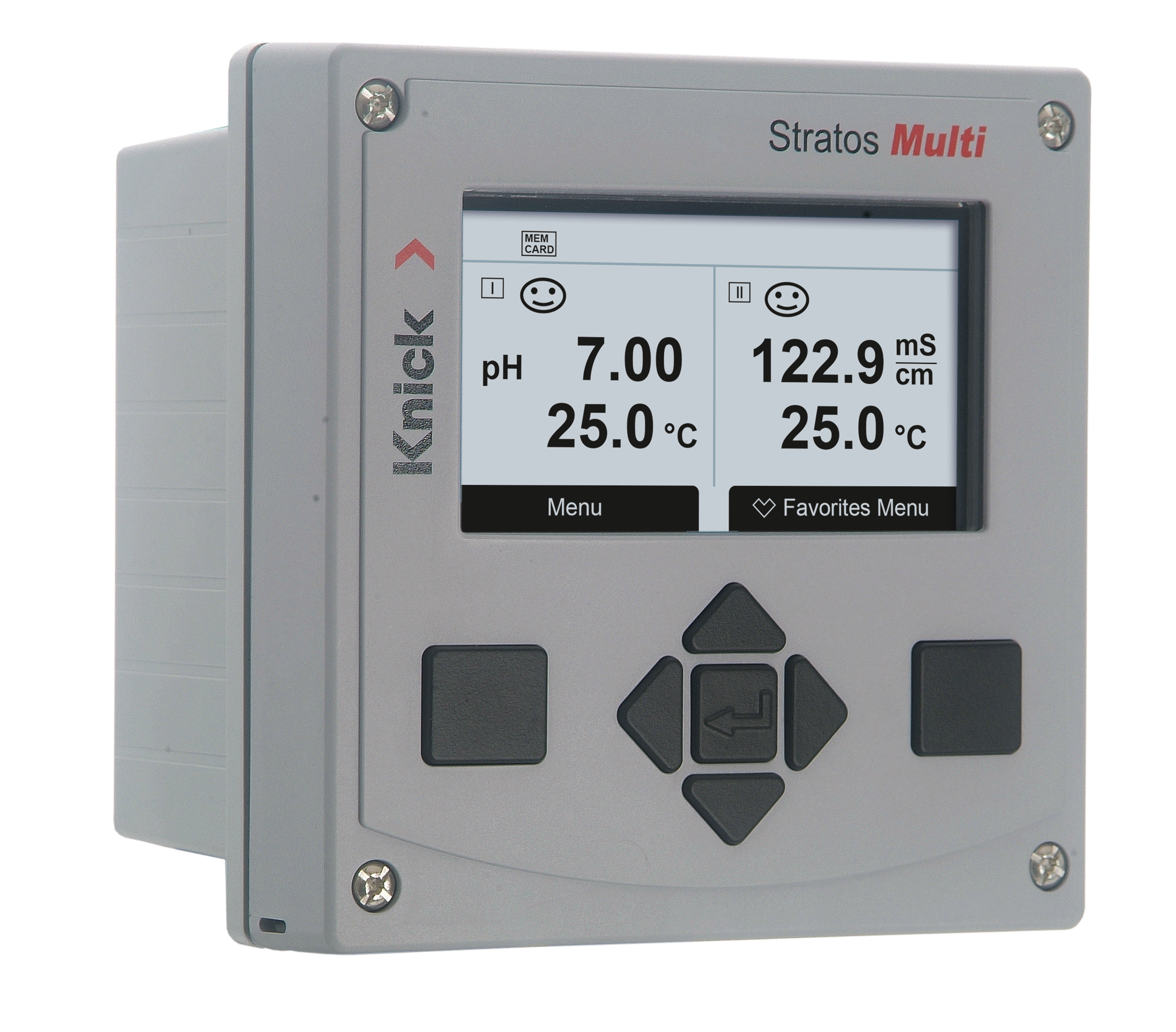Stratos Multi E401N Multiparameter-Messgerät | Memosens/Analoge Sensoren | 1-Kanal | 2x 4…20 mA Ausgänge Stratos Multi E401N Multiparameter-Messgerät | Memosens/Analoge Sensoren | 1-Kanal | 2x 4…20 mA Ausgänge