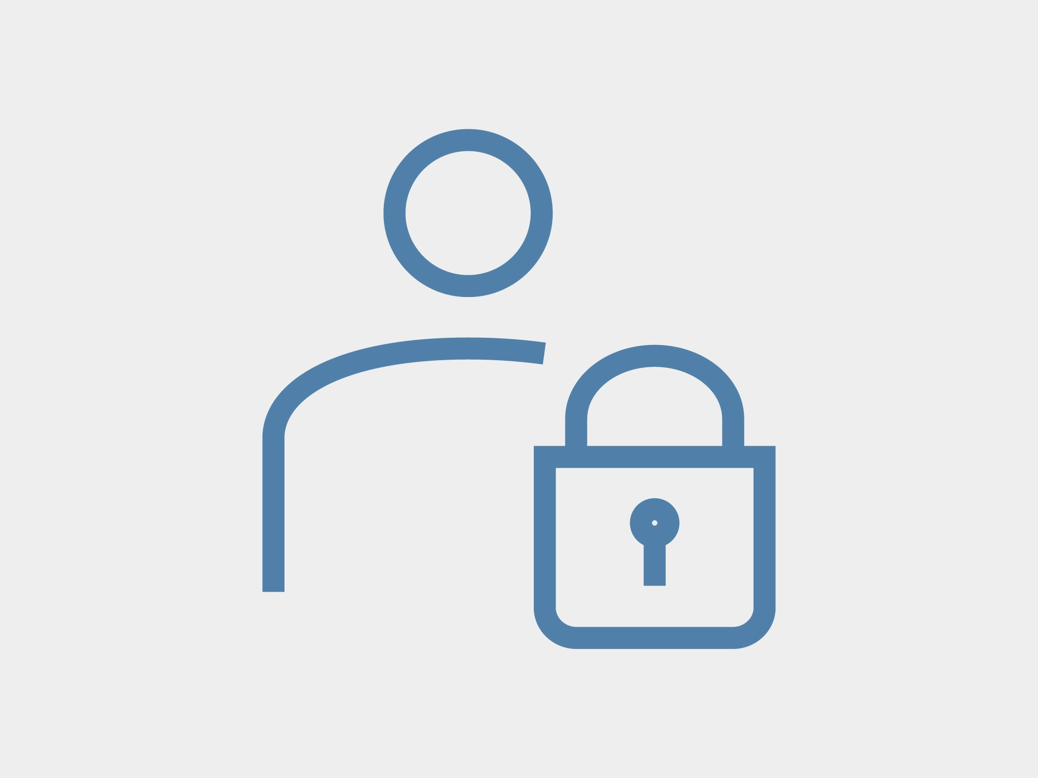 Two-factor authentication as access control with the company's own user management