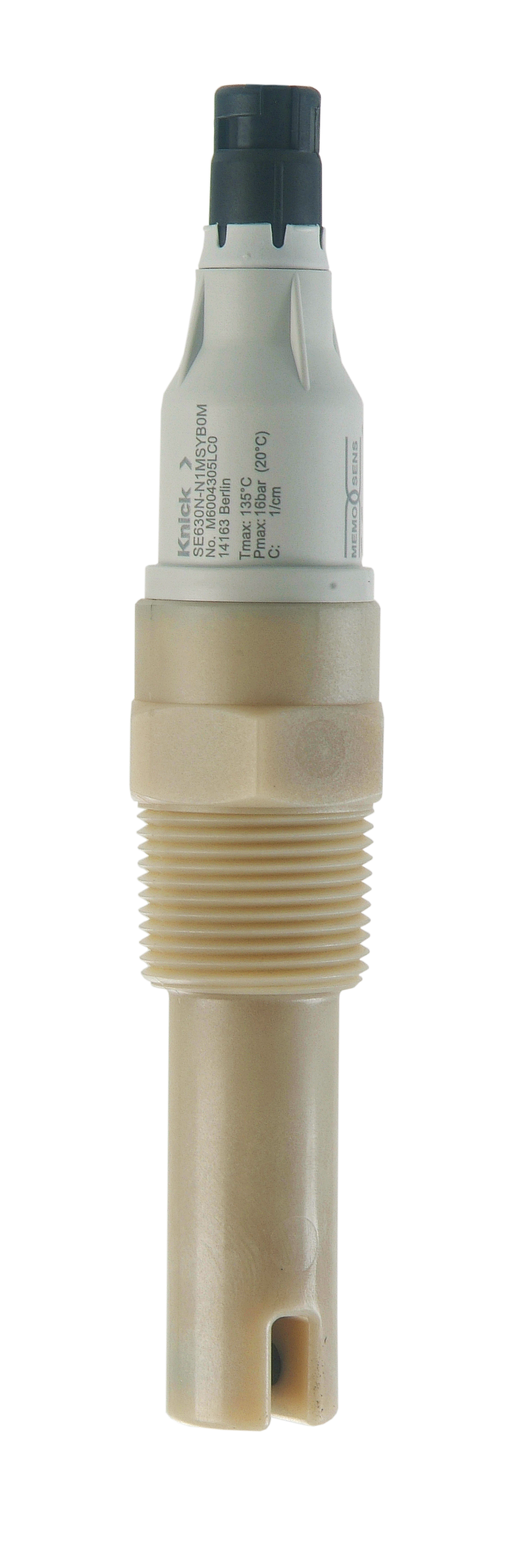 SE630 Conductivity Sensor | 2 Graphite electrodes | Memosens | NPT 1 | Measurement of conductivities up to 20 mS/cm