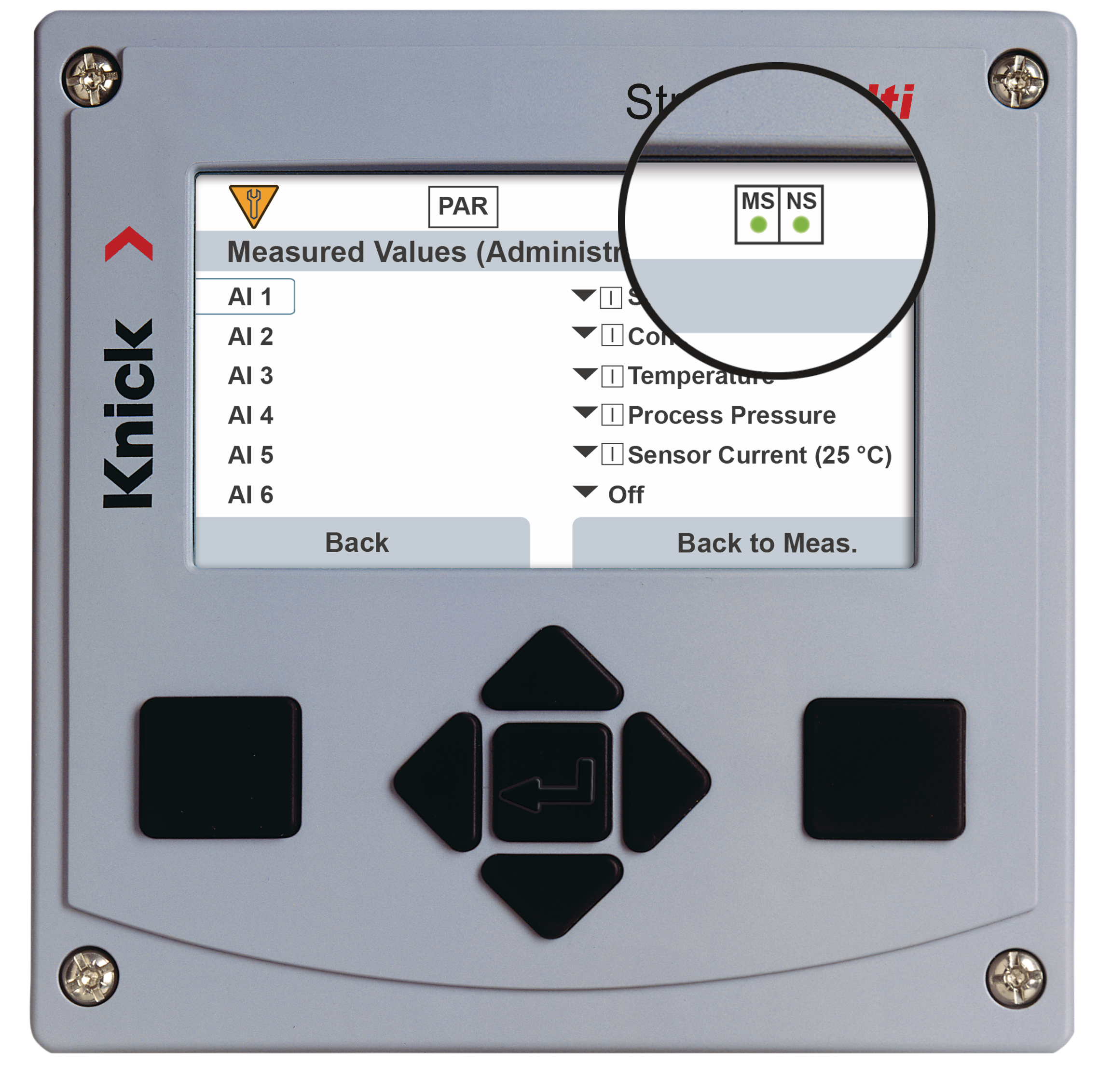 Stratos Multi E471N Multiparameter Transmitter | Memosens/Analog Sensors | 1-Channel |EtherNet/IP | 2x 4…20 mA Outputs