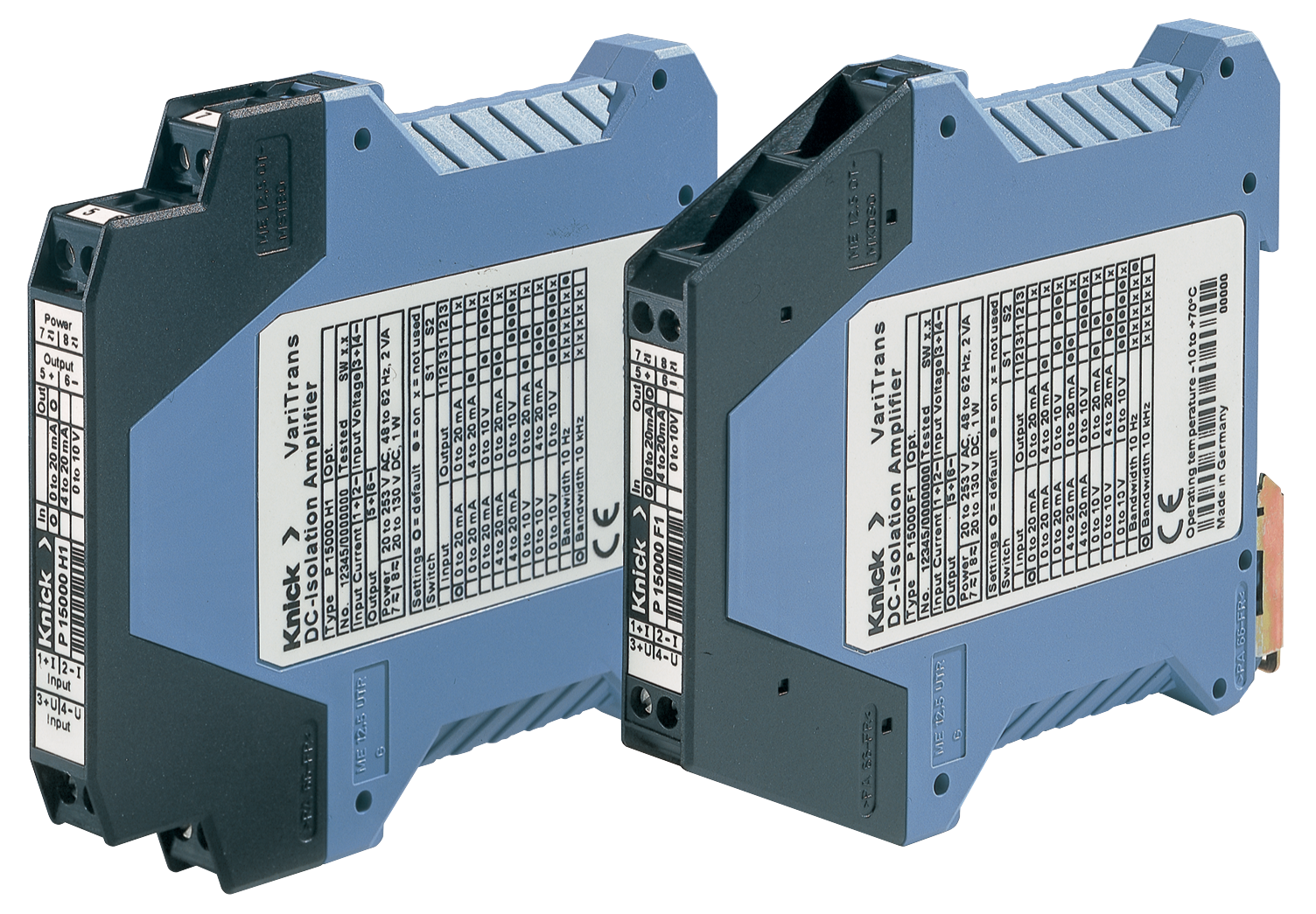 P15000 Normsignal-Trennverstärker | Kalibriert umschaltbar | Hohe Isolation | Weitbereichsnetzteil P15000 Normsignal-Trennverstärker | Kalibriert umschaltbar | Hohe Isolation | Weitbereichsnetzteil