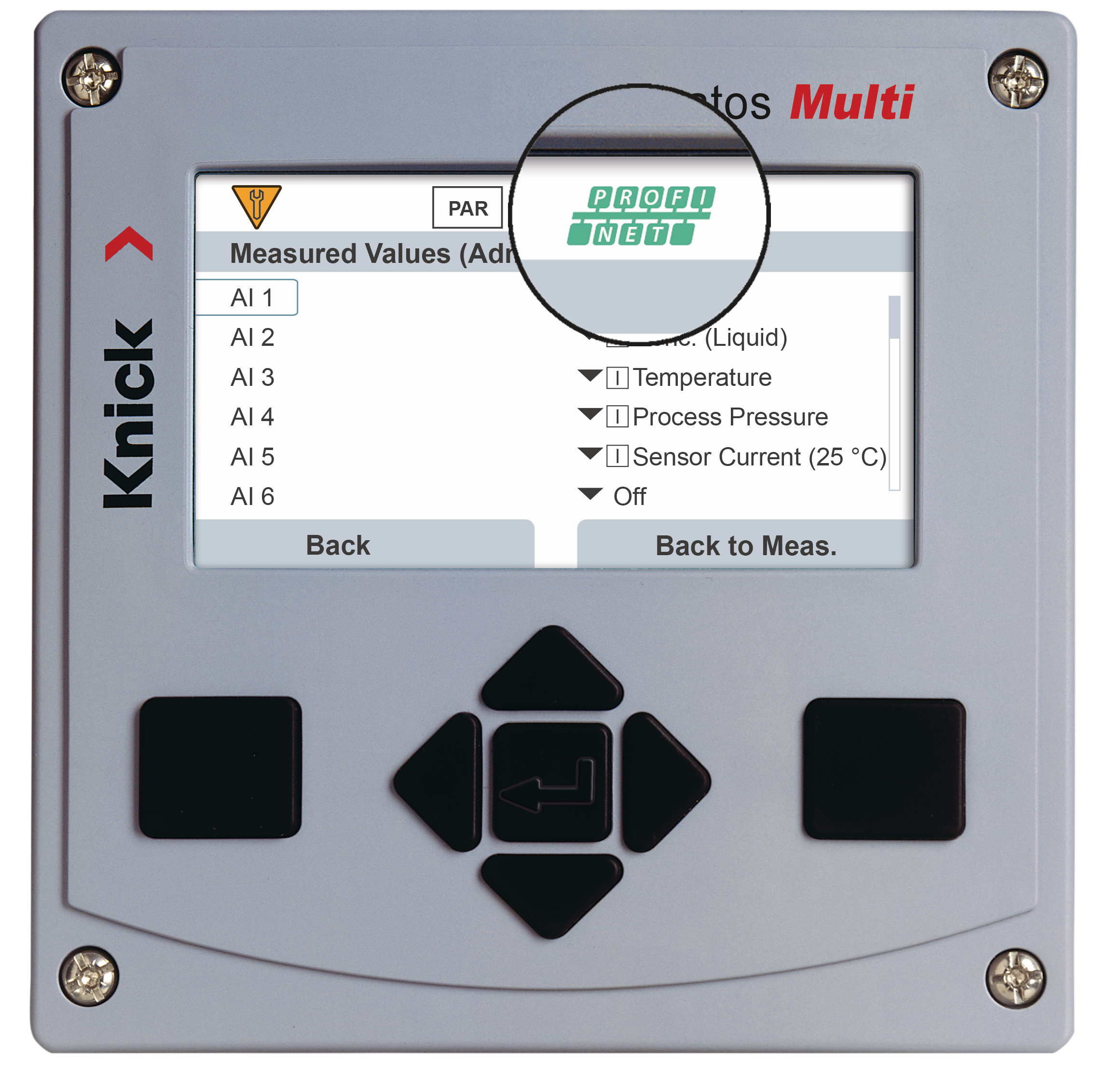 Stratos Multi E461N Multiparameter Transmitter | Memosens/Analog Sensors | 2-Channel | PROFINET | 2x 4…20 mA Outputs