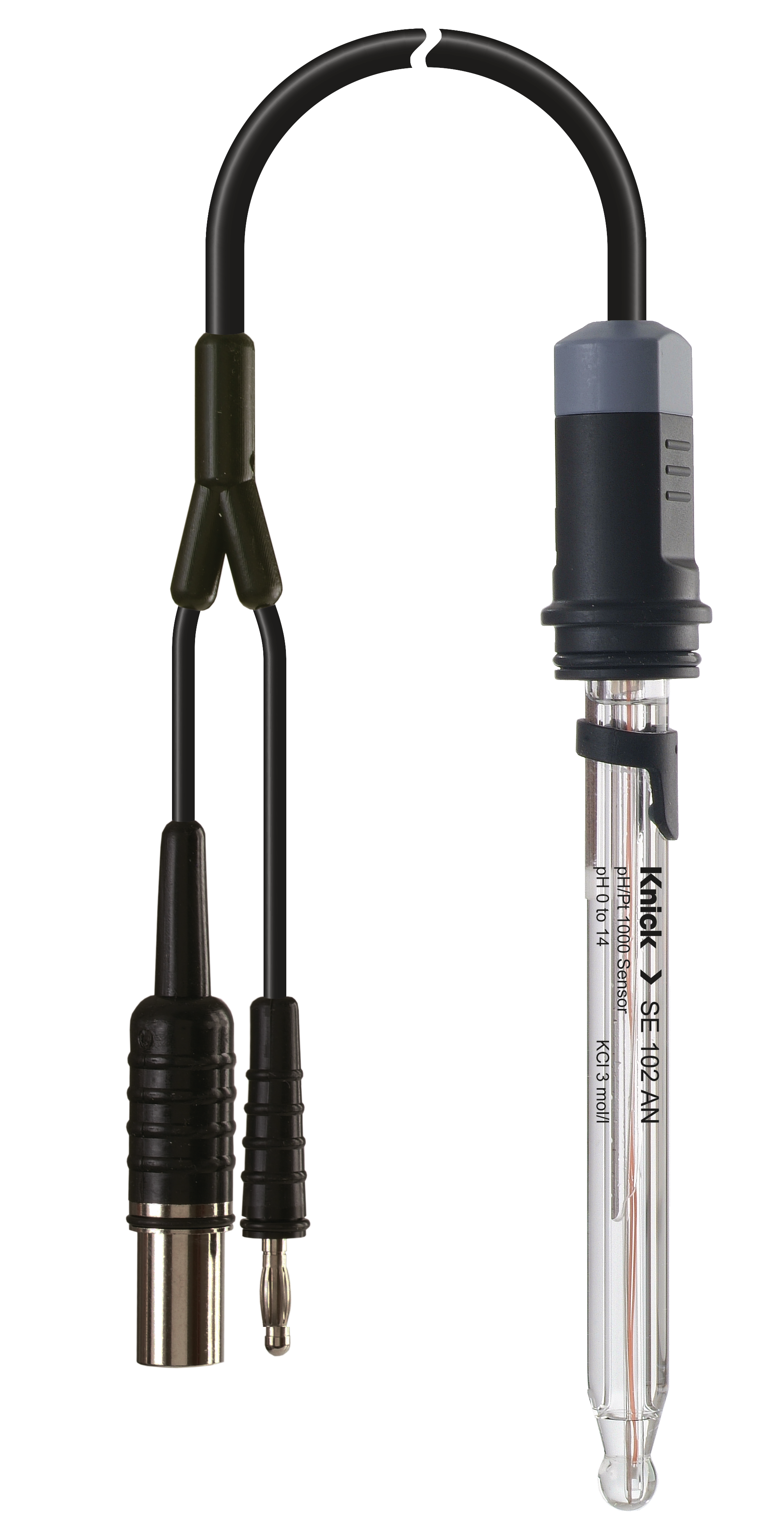 SE101-AN pH Sensor | 112 mm | Polysulfone Body | For environmental analysis and water management