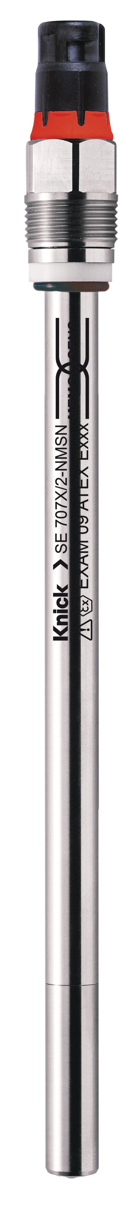 Sensor de oxígeno SE707 | Memosens | 220 mm | Ex | Rango de medición (resolución) 0 ... 50 mg/l (1 μg/l)