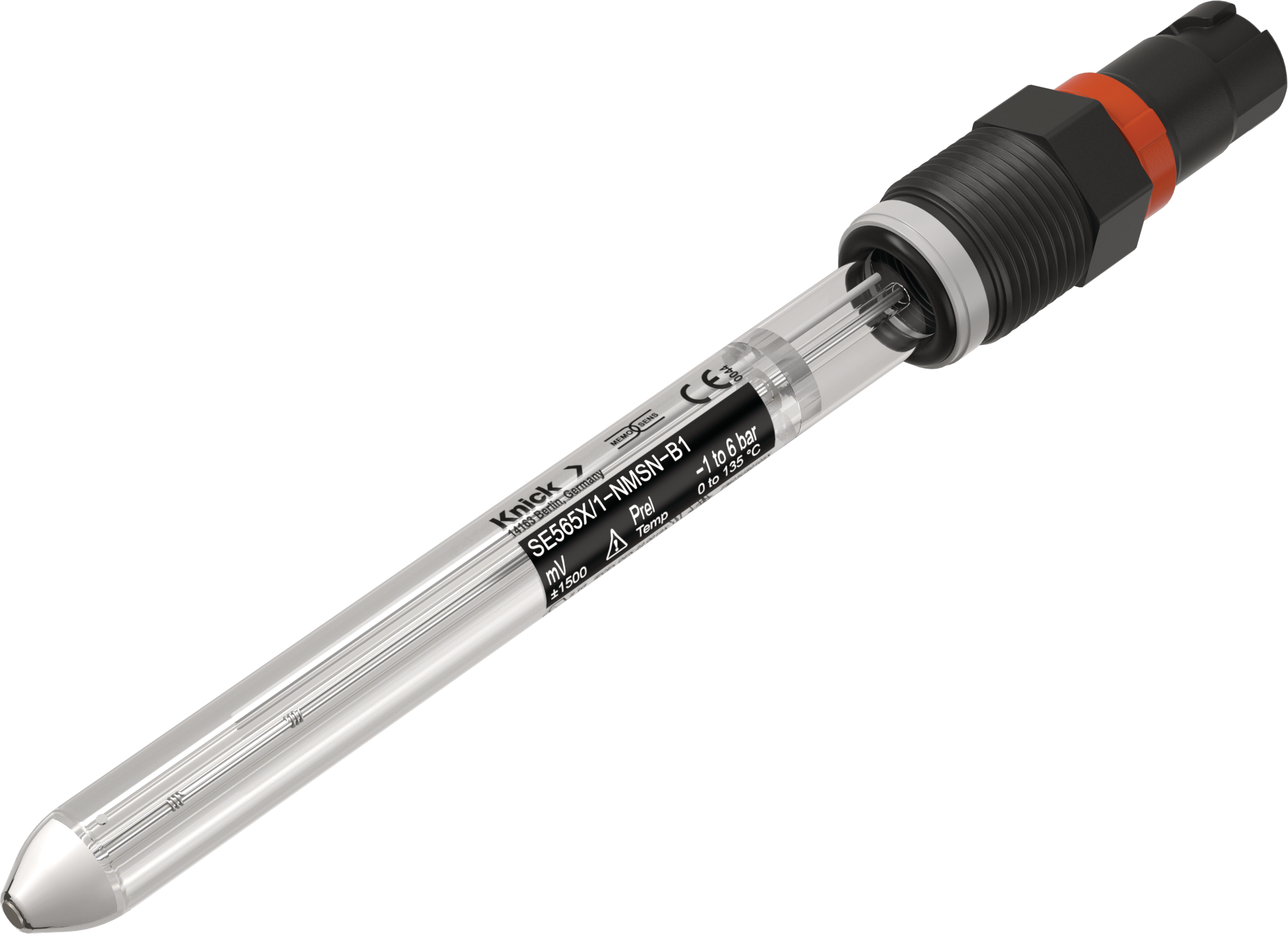 Glass electrode for ORP measurement SE565X/*-NMSN-B1 with Memosens