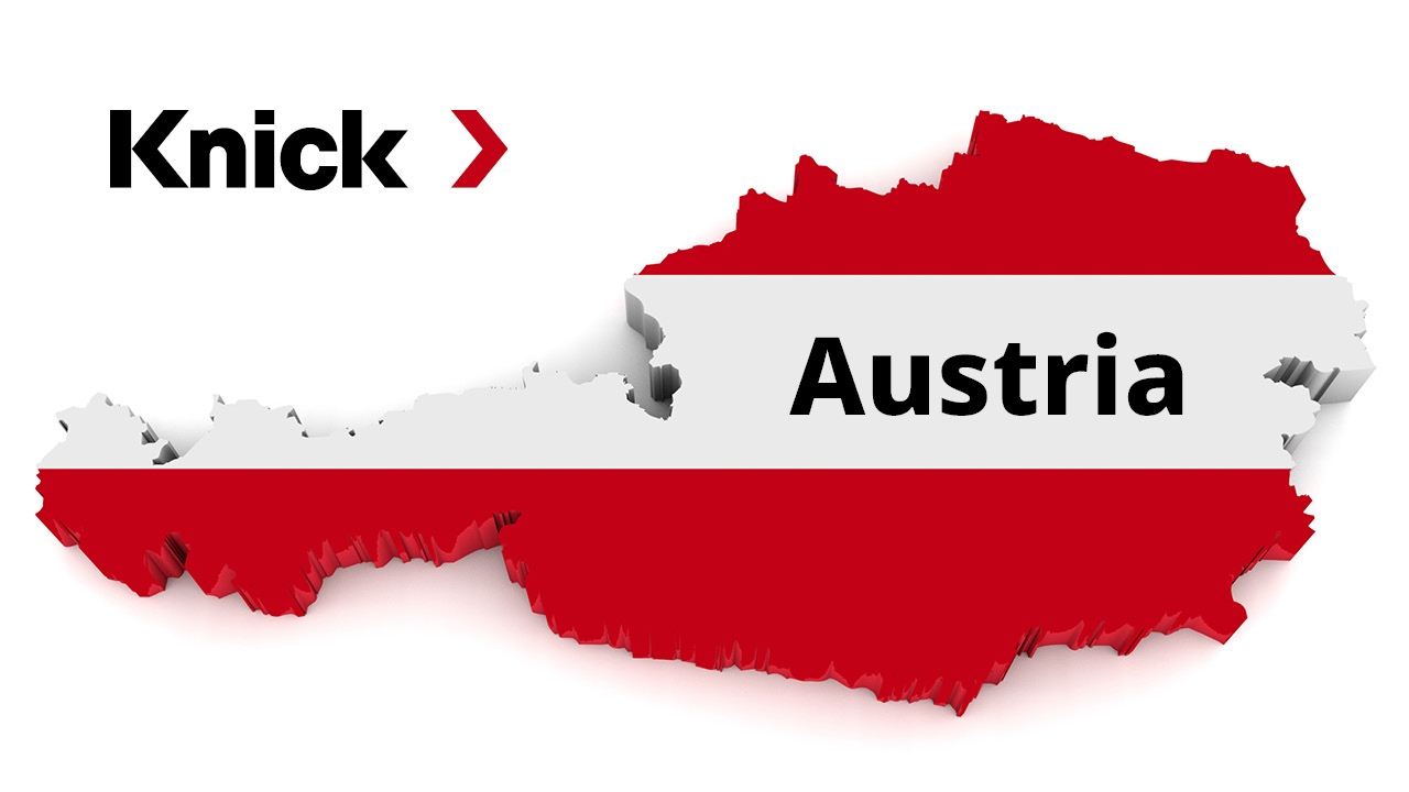 Knick Austria - direct customer contact in Austria from 2024