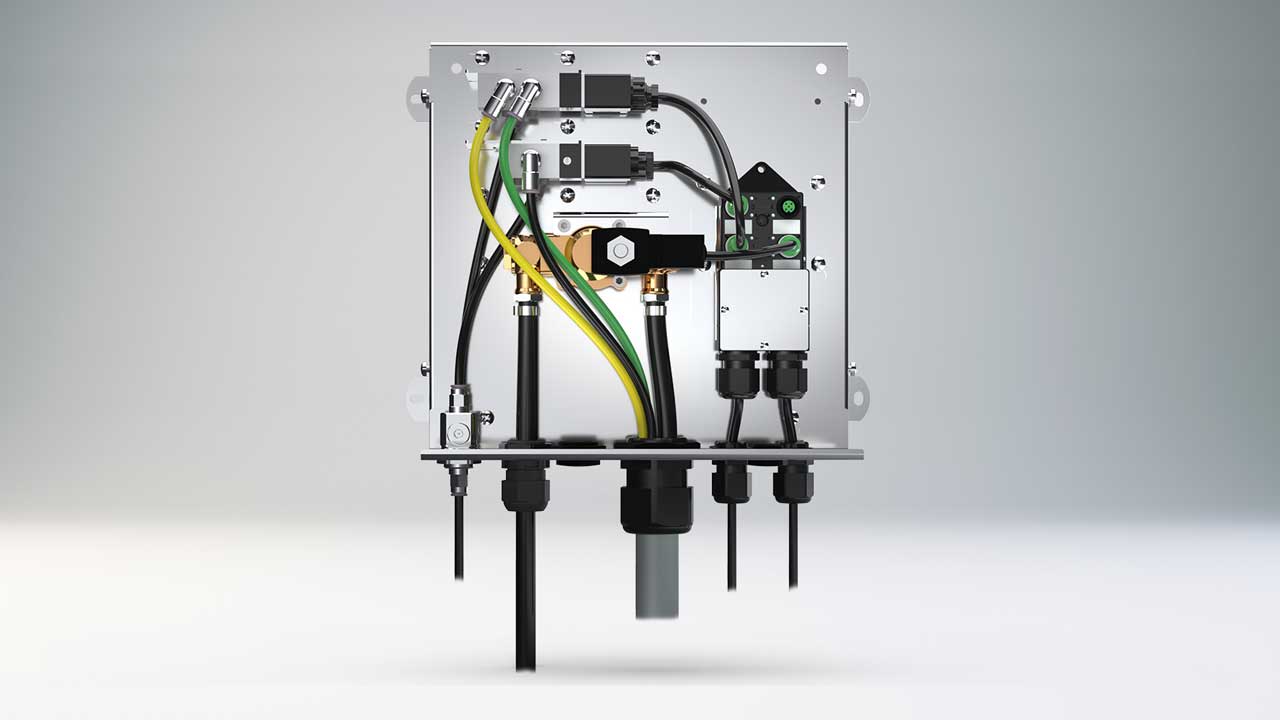 Control system Uniclean 710 from Uniclean 700 series for automated sensor cleaning